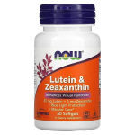 Now Foods - LUTEIN & ZEAXANTHIN 25 mg/5 mg., 60 SGELS