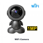 Mini WiFi IP-kaamera juhtmeta siseruumides robot-beebimonitor Kahesuunaline heli-liikumise tuvastamise videokaamera V380 CCTV turvakaitse 1MP Cam No Card must