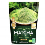 Poudre de th&eacute; vert bio japonais Matcha 500 g