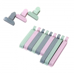 12 tk/komplekti kotiklambrid suupistete v&auml;rske toidu s&auml;ilituskoti tihendaja k&ouml;&ouml;gi vaakumtihendi klamber