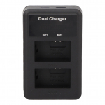 Kahe USB-akulaadija NP FW50 jaoks A6000 A6400 A7m2 A7r2 S2 A6300 A6100 A5100 Zve10 kaamera jaoks