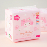 Marisom Sanrio puuvillane pehme h&uuml;gieeniside 5 t&uuml;&uuml;pi (vali 1) My Melody Pure Cotton Soft Large 12P