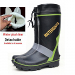 Meeste terasest naeltega libisemisvastased k&otilde;rged kummikud &otilde;ues kalap&uuml;&uuml;giks ja lumel kasutamiseks LL fits 43-44