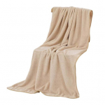 Imav Vannir&auml;tik 55 x 28 Korallfliisist R&auml;tik &Uuml;hev&auml;rviline Suurem&otilde;&otilde;tmeline R&auml;tik Du&scaron;ir&auml;tik Koduseks Kasutamiseks Vannis, Basseini &Auml;&auml;res, Spas 140 cm