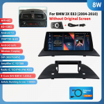 Ossuret Android 13 Autode Intelligentsed S&uuml;steemid BMW X3 E83 jaoks (2004-2010) Ilma originaalekraanita Toetab TPMS-i Traadita Carplay Android Auto Bluetoothi DVR-i 8W 8G 128G