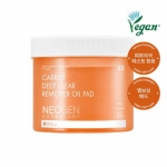 Neogen Dermalogy Carrot Deep Clear Remover Oil Pads 60 sheets