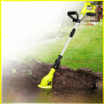 Youlefu k&auml;eshoitav elektriline p&ouml;&ouml;rdkultivaator: Kompaktne liitiumakuga kultivaator v&auml;ikeste aedade jaoks Dual Blade Cultivator (Bare Machine)