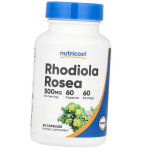 Roosirohi ekstrakt, Rhodiola Rosea 500, Nutricost 60kaps (71647013) 60caps