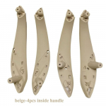 4TK BMW 3. seeria F30 F80 F31 F32 F33 F34 F35 F36 2013-18 jaoks Siseukse t&otilde;mbek&auml;epideme paneel koos katte viimistlusega Auto tarvikud