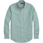 Polo Ralph Lauren Ikooniline Hobune Ruuduline S&auml;rk Klassikaline L&otilde;ige Meeste s&auml;rgid Roheline 710813021-002 L