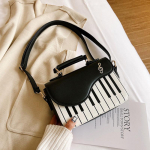 Armas klaverimustriga Pu-nahast vabaaja naiste &otilde;lakott Naiste klapiga p&otilde;ikkott 20x8x15cm