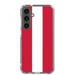 Coque T&eacute;l&eacute;phone &ndash; Samsung &ndash; Galaxy S24 Ultra &ndash; Drapeau de l'Autriche &ndash; Supp &ndash; Mitmev&auml;rviline