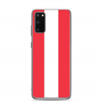 Coque T&eacute;l&eacute;phone Drapeau de l'Autriche Samsung Galaxy S20