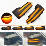 LED D&uuml;naamiline Suunatulede Peegli Indikaator J&auml;rjestikune P&ouml;&ouml;rdetulede Valgus Mercedes Benzi ML GL GLS R G Klassi W166 X166 W251 W463 jaoks