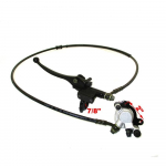 T&auml;iendatud h&uuml;drauliline piduris&uuml;steem taga minijalgratta DB30 2-taktilise 47cc 49cc Hiina taskuratta jaoks