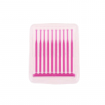 10 tk/karp hambaravi &uuml;hekordselt kasutatav mikroaplikaator pintslipulgaga liimiotsaga aplikaator hambakrooni portselanist vineerist hambaravi jaoks