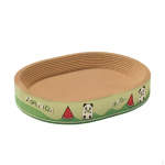 Cat Scratcher Bed 2 in 1 Scratching Board Multifunctional Scratch Pad Pet Furniture Round S