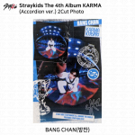 Stray Kids 4. album Karma L&otilde;&otilde;tspilliversioon Ametlik fotokaart Bangchan 2Cut Photo
