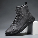 Talvised meeste paeltega mootorrattasaapad, vabaaja kleidisaapad, mugavad Chelsea saapad, zapatos meeste kingad, pahkluuni brogue saapad, mustad platvormsaapad 39