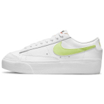 Nike Blazer Low Platform Valge Light Lemon Twist Naiste Tennised Must DJ0292-102 38