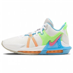Nike LeBron Witness 7 EP Hall Udu Mitmev&auml;rvilised Meeste Tossud Kivist Laser-Sinine H&uuml;per-Roosa DM1122-003 42.5