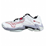 Mizuno Wave Lightning Z8 Valge Salsa Unisex Tossud Must V1GA240096 45