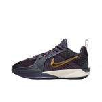 Nike Sabrina 2 KC GS Broken Records Laste tossud Lilla Tume-rosiin Metallik-kuldne FZ7302-500 36.5