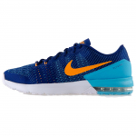 Nike Air Max Typha Mugavad libisemiskindlad madalad treeningjalatsid Meeste toss Sinine 820198-484 45