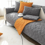 Elutoa diivani kate Paksendatud žakaarmadratsi libisemiskindel padjakate puuvillane samet k&otilde;ikeh&otilde;lmav universaalne diivani kate seljar&auml;tik 70x70cm 1pcs