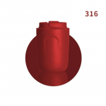 Mini termospudel kohvikruus roostevabast terasest tassiga termolekkekindel vaakumkolb kahe seinaga trumliga isoleeritud joogin&otilde;ud 220ml