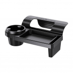 1 tk Multifunktsionaalne Auto Korralduskast Topsihoidjaga Joogihoidja K&uuml;lgukse Akna Telefoni Sahtel Riputatav Hoiuriiul S&otilde;idukile must