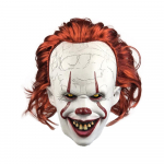 Kriipiv Pennywise Joker Mask Cosplay &Otilde;udus Kurja Deemoni Klouni Tapjad Latekskiiver Halloweeni Karnevali Peo Kost&uuml;&uuml;mi Rekvisiidid Kingitused as the picture-