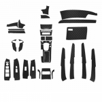 29 tk 3D s&uuml;sinikkiust sisekujunduse komplekt Honda Accord 2008-2012 jaoks