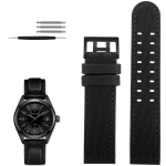 Hamilton Khaki Field kella h760250/h77616533/h70605963 H68201993 jaoks Kellarihm Ehtne Nahk Nailon Meeste Kellarihm 20mm 22mm 22mm black