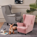 Laste pehme tiigrikujuline tugitool ja tiibtool t&auml;iskattega Children's Armchair