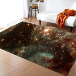 3D P&auml;ikeses&uuml;steem Lastetoa Vaip Kosmose Planeedi Vaip Poiste Magamistuppa Libisemiskindel Matt Vannituppa Kodu Dekoratsioon M&auml;ngimiseks Roomamiseks P&otilde;randamatt 40x60cm