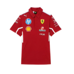 Puma Ferrari Racing Series Ss25 Pehme Mugav Nahas&otilde;bralik Hingav L&uuml;hikeste Varrukatega Polo S&auml;rk Meeste Polo S&auml;rgid S&uuml;gavpunane 76394401 L