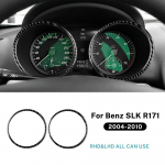 Mercedes Benz SLK R171 2004 2005 2006 2007 2008 2009 2010 kiirusem&otilde;&otilde;turi raami tarvikud Ehtne pehme s&uuml;sinikkiust viimistluskleebis