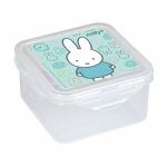 Bo&icirc;te &agrave; d&eacute;jeuner - safta - 13x13x7,5 cm - Bleu pastel - Polyester - L&eacute;g&egrave;re - 1 compartiment - 5 litres - D&eacute;contract&eacute;