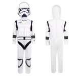 Mango Star Wars Cosplay Jumpsuit Kost&uuml;&uuml;m Rollim&auml;ngu R&otilde;ivas T&auml;iskasvanutele ja Lastele Halloweeni Pidu 110 valge