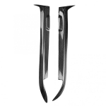 Pair of Headlight Eyebrow Carbon Fiber Cover Trim Sticker Fits for E36 1992 1993 1994 1995 1996 1997 1998 Car-styling car