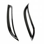 Autotuli Tagumine udutulelatern Raam Kattekleebis Tesla mudelile 3 2017- ABS s&uuml;sinikkiust Dekoratiivkleebised Auto must