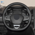 Auto Rooli Kate Renault Megane 4 MK IV Kadjar Koleos Talisman Scenic 2016 2017 Must Perforeeritud Mikrokiudnahk