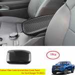 Carbon Fiber Look auto k&auml;etoe karbi kattepaneeli kaunistus Ford Ranger T9 2023+ autotarvikute jaoks Carbon Fiber
