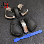 Modifikatsiooni kroom matt k&auml;iguvahetusnupp DSG kattekork Volkswagen VW Golf MK6 MK7 R GTI Passat B7 B8 CC R20 Jetta jaoks 2