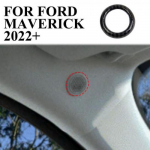 Carbon Fiber style inner roof speaker cover trim ring for Ford Maverick +
