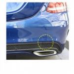 Auto tagumise kaitseraua pukseerimiskonksu katte kork Mercedes C-klassile W205 Sport AMG 2015-2018 safiirsinine v&auml;rv