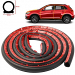 Car Door Seal Strip Hollow Edge Guard Weatherstrip D type Rubber 200mm Universal