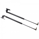 2Pcs 18.62 inch Rear Window Glass Auto Gas Spring Prop Lift Support Fits for 1987-1995 Nissan Torrano I Pathfinder Sport Utility Normal Black