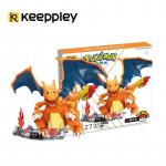 Keeppley Pokemoni ehitusklotside mudel Mewtwo Charizard Blastoise Greninja Kokkupandud Gyaradosi miniklotsfiguur M&auml;nguasjad lastele No Box